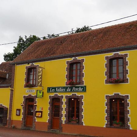 Logis-Hotel Restaurant Auberge Les Vallees Du Perche Vicheres Экстерьер фото